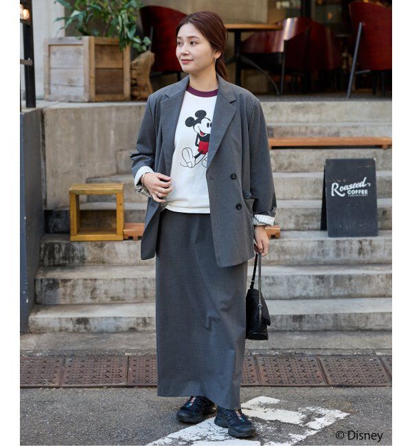 JOURNAL STANDARD「MICKEY / リンガーTシャツ」|Tシャツ・カットソー|