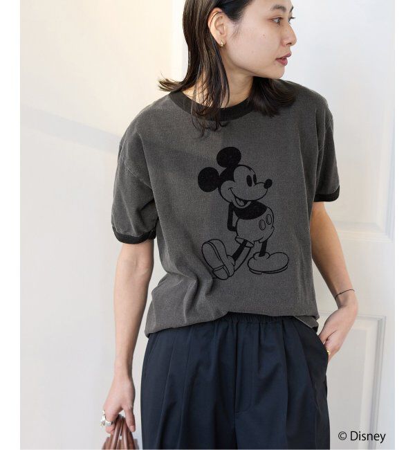 JOURNAL STANDARD「MICKEY / リンガーTシャツ」|Tシャツ・カットソー|