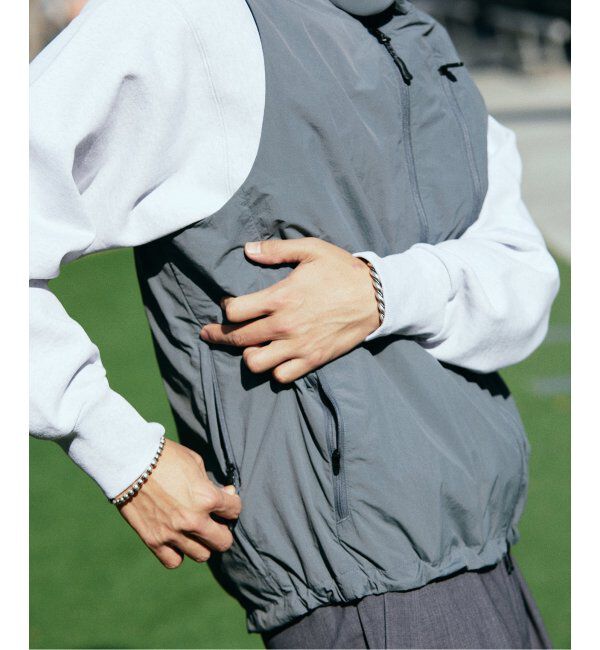 JOURNAL STANDARD relume「SNOWPEAK / スノーピーク 別注 Nylon Tussah VEST」|ダウンベスト・ベスト|