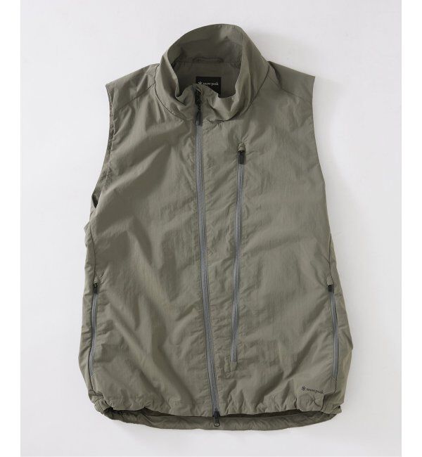 JOURNAL STANDARD relume「SNOWPEAK / スノーピーク 別注 Nylon Tussah VEST」|ダウンベスト・ベスト|
