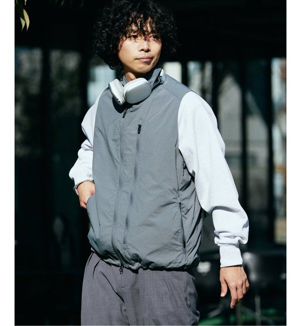 JOURNAL STANDARD relume「SNOWPEAK / スノーピーク 別注 Nylon Tussah VEST」|ダウンベスト・ベスト|
