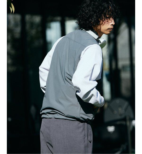 JOURNAL STANDARD relume「SNOWPEAK / スノーピーク 別注 Nylon Tussah VEST」|ダウンベスト・ベスト|