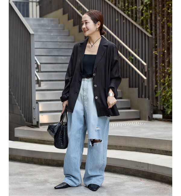 JOURNAL STANDARD「ライトラフクロスジャケット」|テーラードジャケット|