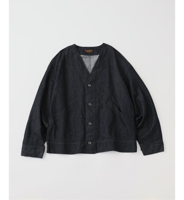 J.S.Homestead「J.S.Homestead / コットンリネンデニム JUDO ブルゾン」|その他|ネイビー