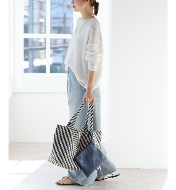 JOURNAL STANDARD relume「《WEB限定》テープヤーンルーズプルオーバー」|ニット・セーター|