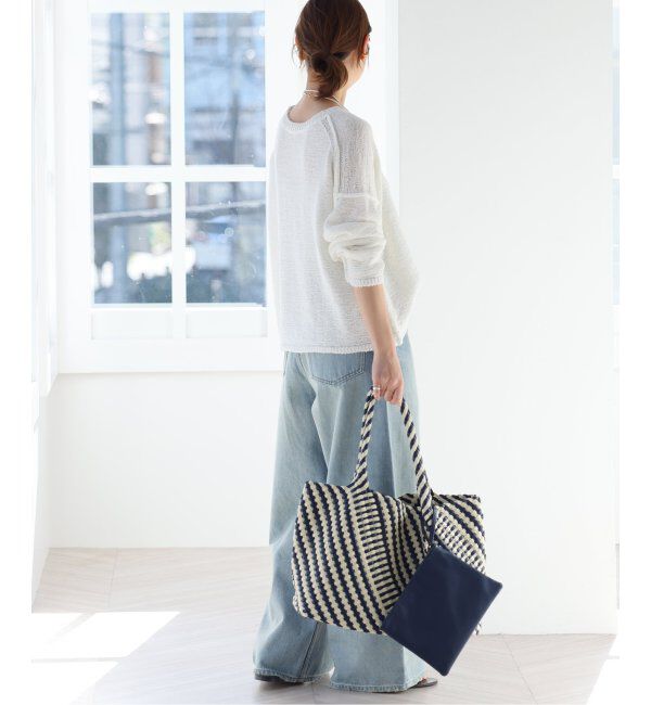 JOURNAL STANDARD relume「《WEB限定》テープヤーンルーズプルオーバー」|ニット・セーター|