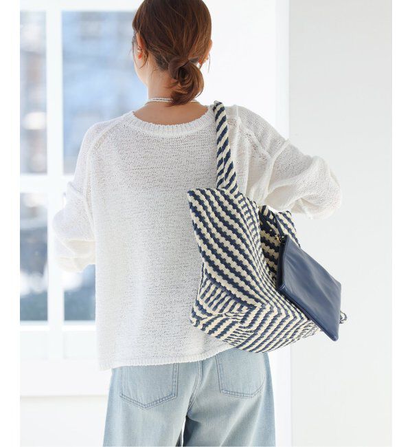 JOURNAL STANDARD relume「《WEB限定》テープヤーンルーズプルオーバー」|ニット・セーター|