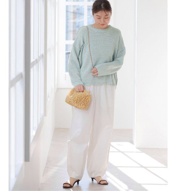 JOURNAL STANDARD relume「《WEB限定》テープヤーンルーズプルオーバー」|ニット・セーター|