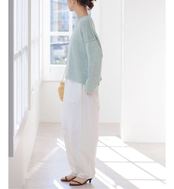 JOURNAL STANDARD relume「《WEB限定》テープヤーンルーズプルオーバー」|ニット・セーター|