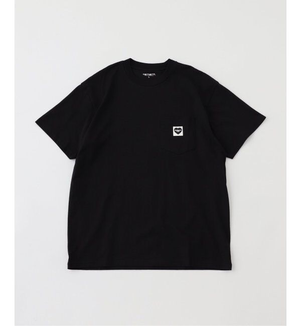 JOURNAL STANDARD「Carhartt / カーハートダブルアイピー S/S POCKET HEART T-SHIRT」|Tシャツ・カットソー|ブラック