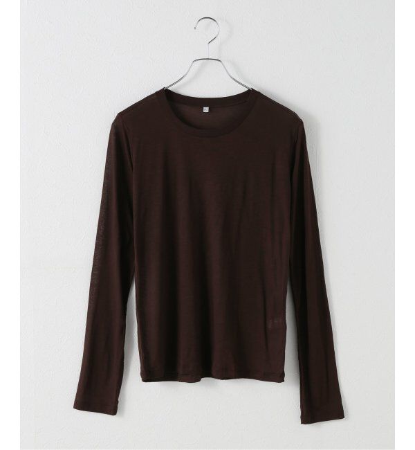JOURNAL STANDARD relume「【BASERANGE/ベースレンジ】CORE LONG SLEEVE TEE」|Tシャツ・カットソー|ブラウン