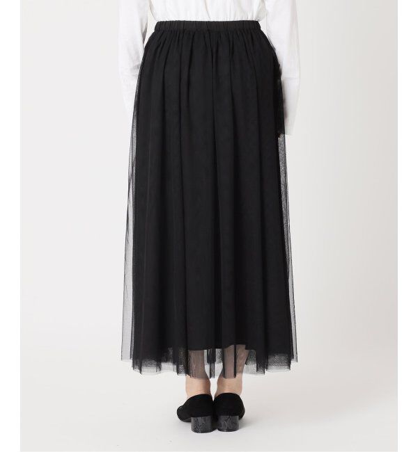 JOURNAL STANDARD relume「《WEB限定追加5》ウォッシャブルチュールイージースカート」|スカート|