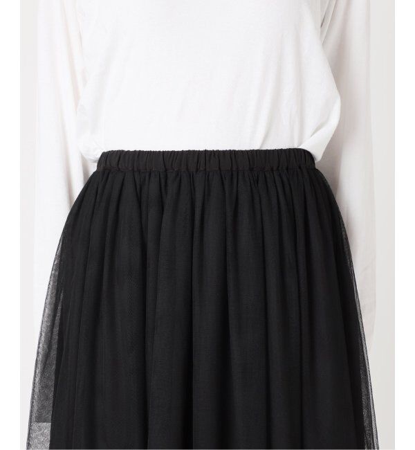 JOURNAL STANDARD relume「《WEB限定追加5》ウォッシャブルチュールイージースカート」|スカート|