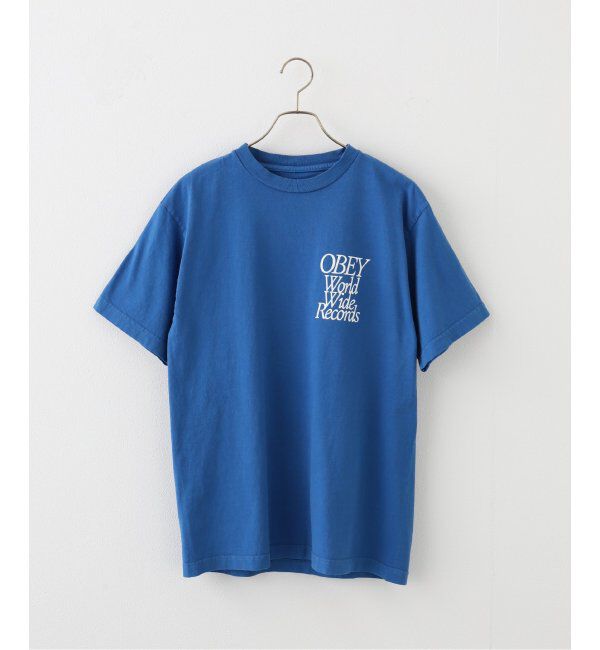 Oriens JOURNAL STANDARD「【OBEY / オベイ】 OBEY WORLDWIDE 167924131-25U」|Tシャツ・カットソー|ブルー