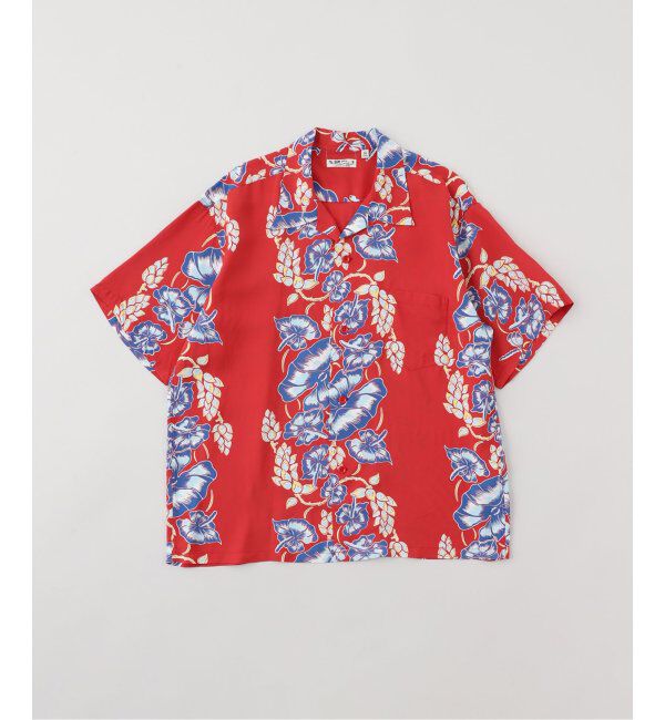 JOURNAL STANDARD「SUN SURF / サンサーフ ISLAND FLOWER CHAIN」|シャツ・ブラウス|レッド