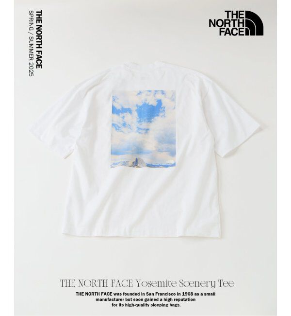 JOURNAL STANDARD relume「THE NORTH FACE / ザ ノースフェイス ヨセミテ シーナリー 半袖 T」|Tシャツ・カットソー|ホワイト
