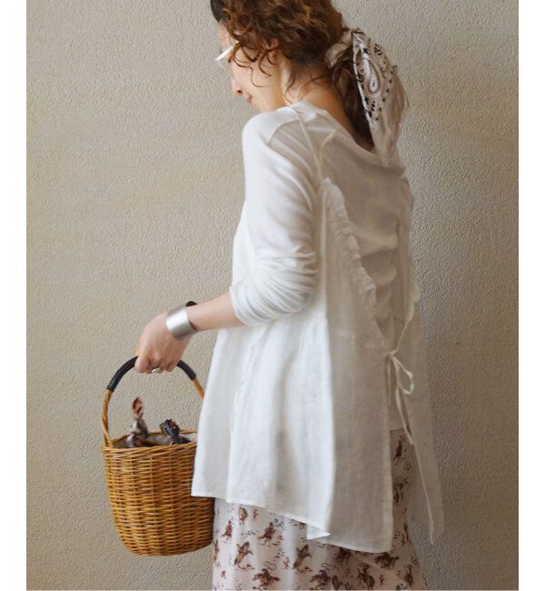 journal standard luxe「60リネン キャミブラウス」|シャツ・ブラウス|