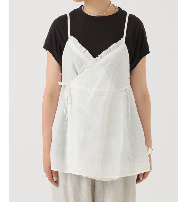 journal standard luxe「60リネン キャミブラウス」|シャツ・ブラウス|