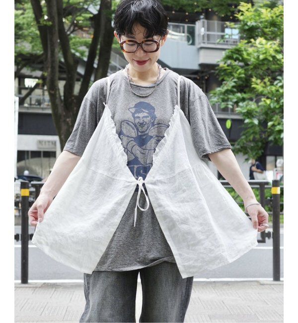 journal standard luxe「60リネン キャミブラウス」|シャツ・ブラウス|