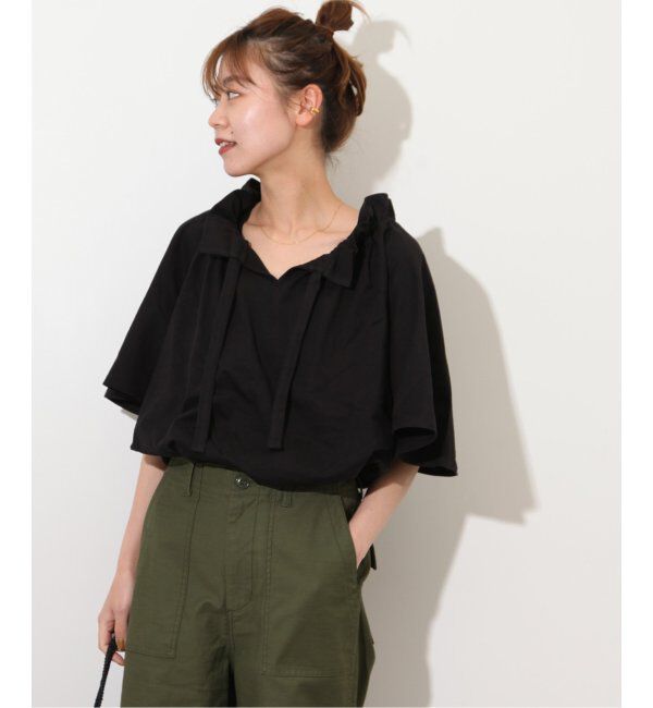 JOURNAL STANDARD relume「《WEB限定追加2》フリルリボンTシャツ」|Tシャツ・カットソー|