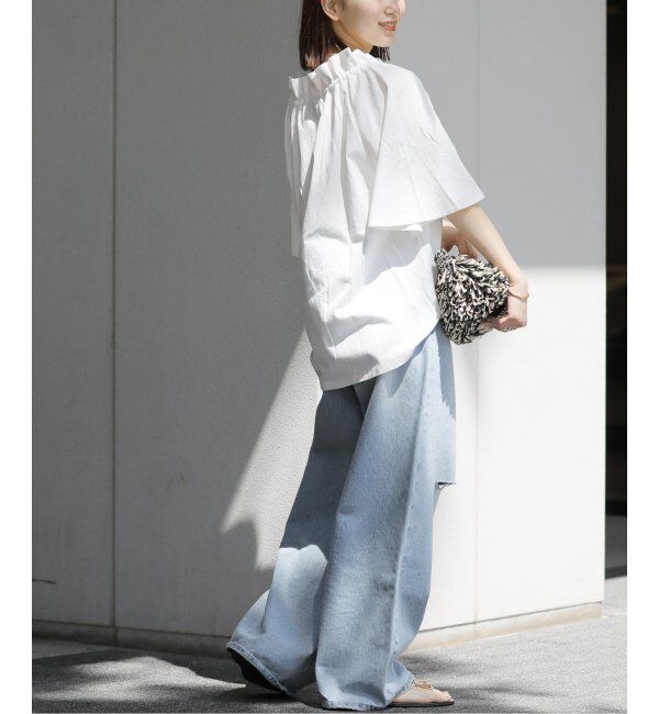 JOURNAL STANDARD relume「《WEB限定追加2》フリルリボンTシャツ」|Tシャツ・カットソー|