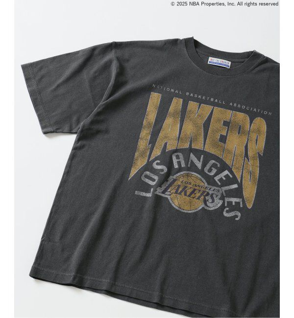 JOURNAL STANDARD relume「Off The Court by NBA / オフ・ザ・コート バイ NBA 別注 ブラックプリントT」|Tシャツ・カットソー|ブラック