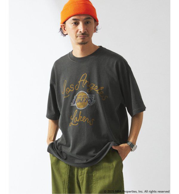 JOURNAL STANDARD relume「Off The Court by NBA / オフ・ザ・コート バイ NBA 別注 ブラックプリントT」|Tシャツ・カットソー|