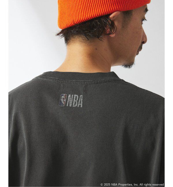 JOURNAL STANDARD relume「Off The Court by NBA / オフ・ザ・コート バイ NBA 別注 ブラックプリントT」|Tシャツ・カットソー|