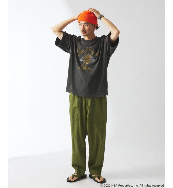 JOURNAL STANDARD relume「Off The Court by NBA / オフ・ザ・コート バイ NBA 別注 ブラックプリントT」|Tシャツ・カットソー|