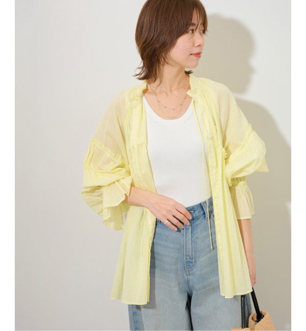 JOURNAL STANDARD relume「《追加2》Vis/Polyクルーネックリブタンクトップ」|タンクトップ|