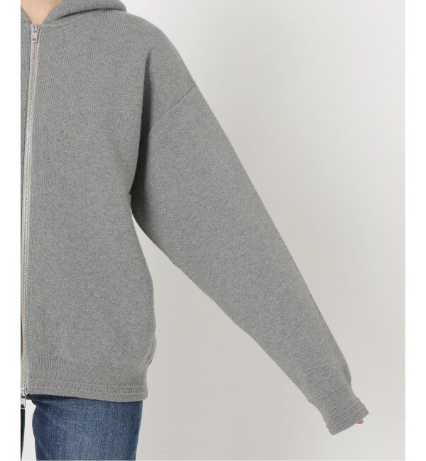 JOURNAL STANDARD「《追加》【洗える】ダブルニットフーディ」|カーディガン|