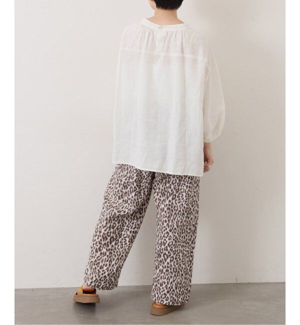 journal standard luxe「レオパリネン イージーパンツ」|その他|