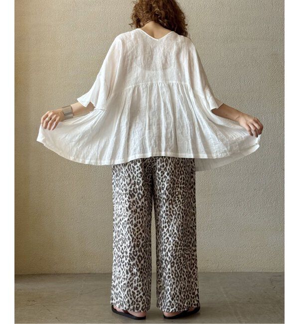 journal standard luxe「レオパリネン イージーパンツ」|その他|