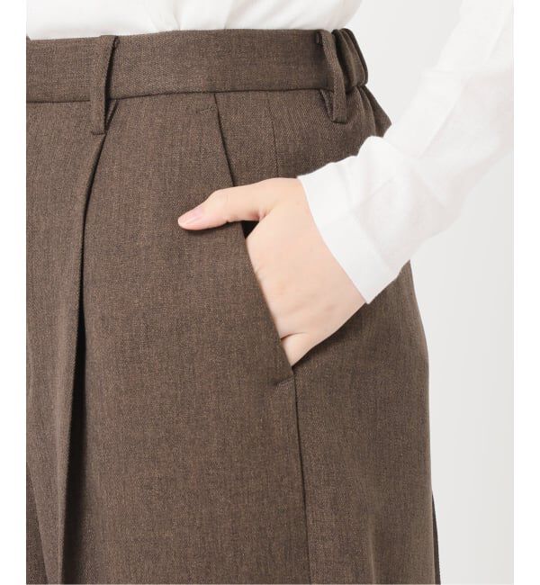 JOURNAL STANDARD relume「ツイーディーツイルタックワイドパンツ」|スラックス|