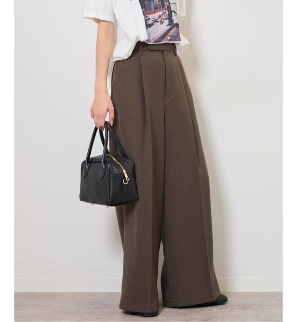 JOURNAL STANDARD relume「ツイーディーツイルタックワイドパンツ」|スラックス|
