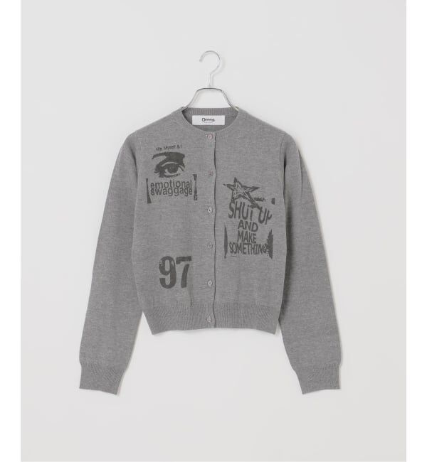 Oriens JOURNAL STANDARD「グラフィックカーディガン」|カーディガン|