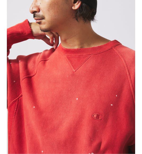 JOURNAL STANDARD relume「CHAMPION / チャンピオン 別注 リバースウィーブ(R) オーバーダイ スウェット」|スウェット・ジャージ|