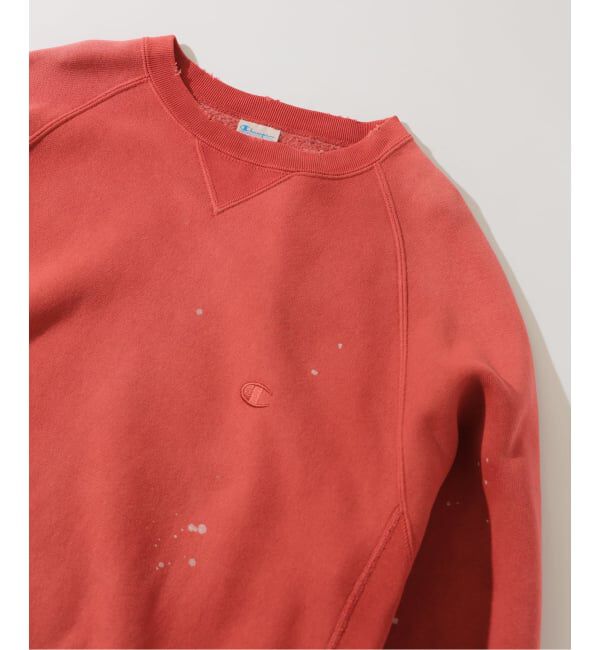 JOURNAL STANDARD relume「CHAMPION / チャンピオン 別注 リバースウィーブ(R) オーバーダイ スウェット」|スウェット・ジャージ|レッド B