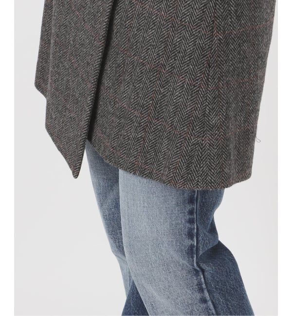 journal standard L'essage「シェットランドウールチェックラップスカート」|スカート|