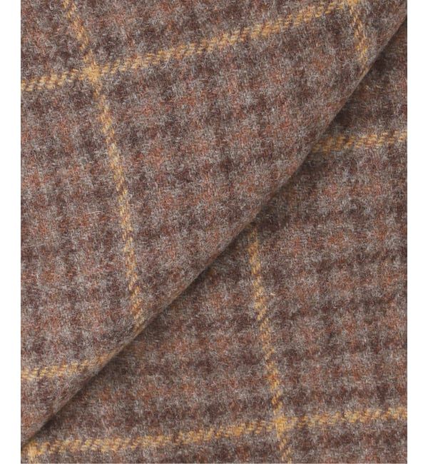 journal standard L'essage「シェットランドウールチェックラップスカート」|スカート|