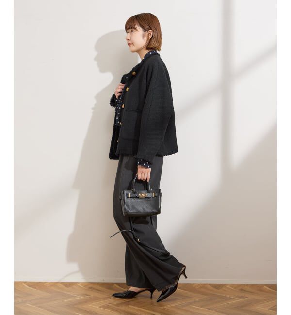 journal standard L'essage「《追加2》GIOLICATWEED ドルマンジャケット」|ノーカラージャケット|