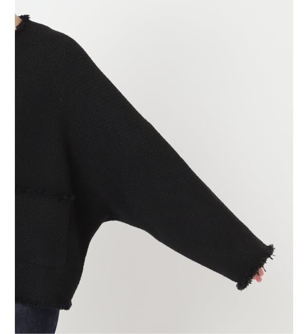 journal standard L'essage「《追加2》GIOLICATWEED ドルマンジャケット」|ノーカラージャケット|