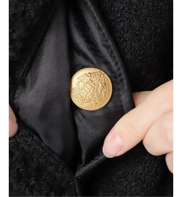 journal standard L'essage「《追加2》GIOLICATWEED ドルマンジャケット」|ノーカラージャケット|