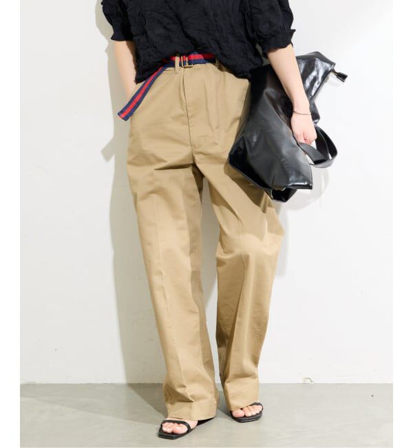JOURNAL STANDARD「《追加2》【BURK / バーク】ベルトツキチノパンツ」|チノ|