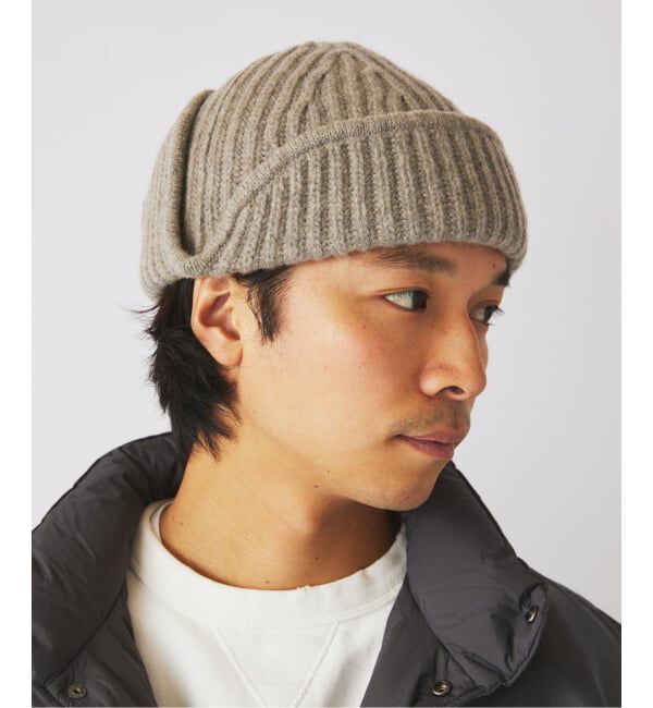 JOURNAL STANDARD relume「ハミルトン ウール ガーター フライトキャップ」|ニット帽|