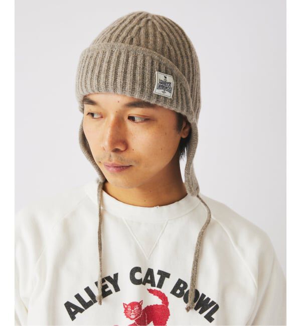 JOURNAL STANDARD relume「ハミルトン ウール ガーター フライトキャップ」|ニット帽|