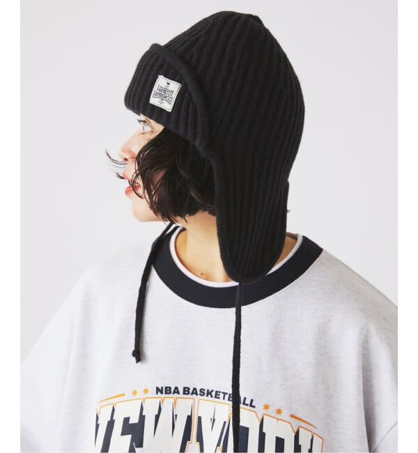 JOURNAL STANDARD relume「ハミルトン ウール ガーター フライトキャップ」|ニット帽|