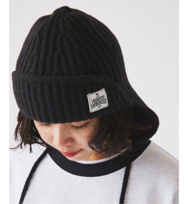 JOURNAL STANDARD relume「ハミルトン ウール ガーター フライトキャップ」|ニット帽|