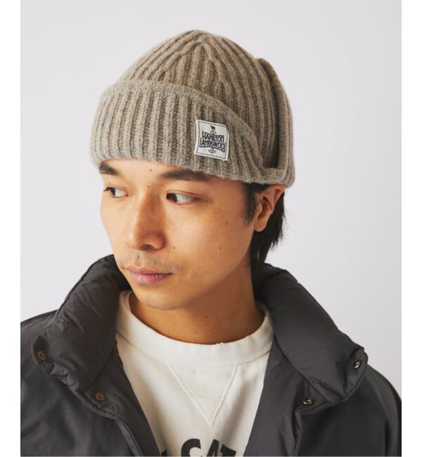 JOURNAL STANDARD relume「ハミルトン ウール ガーター フライトキャップ」|ニット帽|