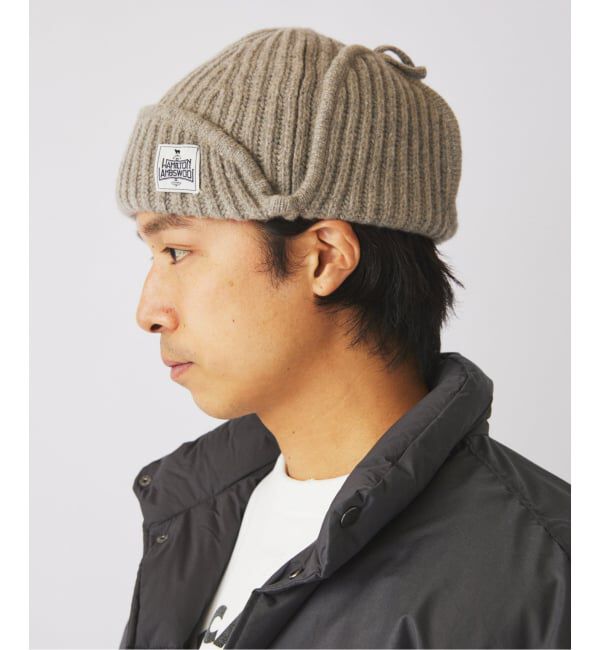 JOURNAL STANDARD relume「ハミルトン ウール ガーター フライトキャップ」|ニット帽|